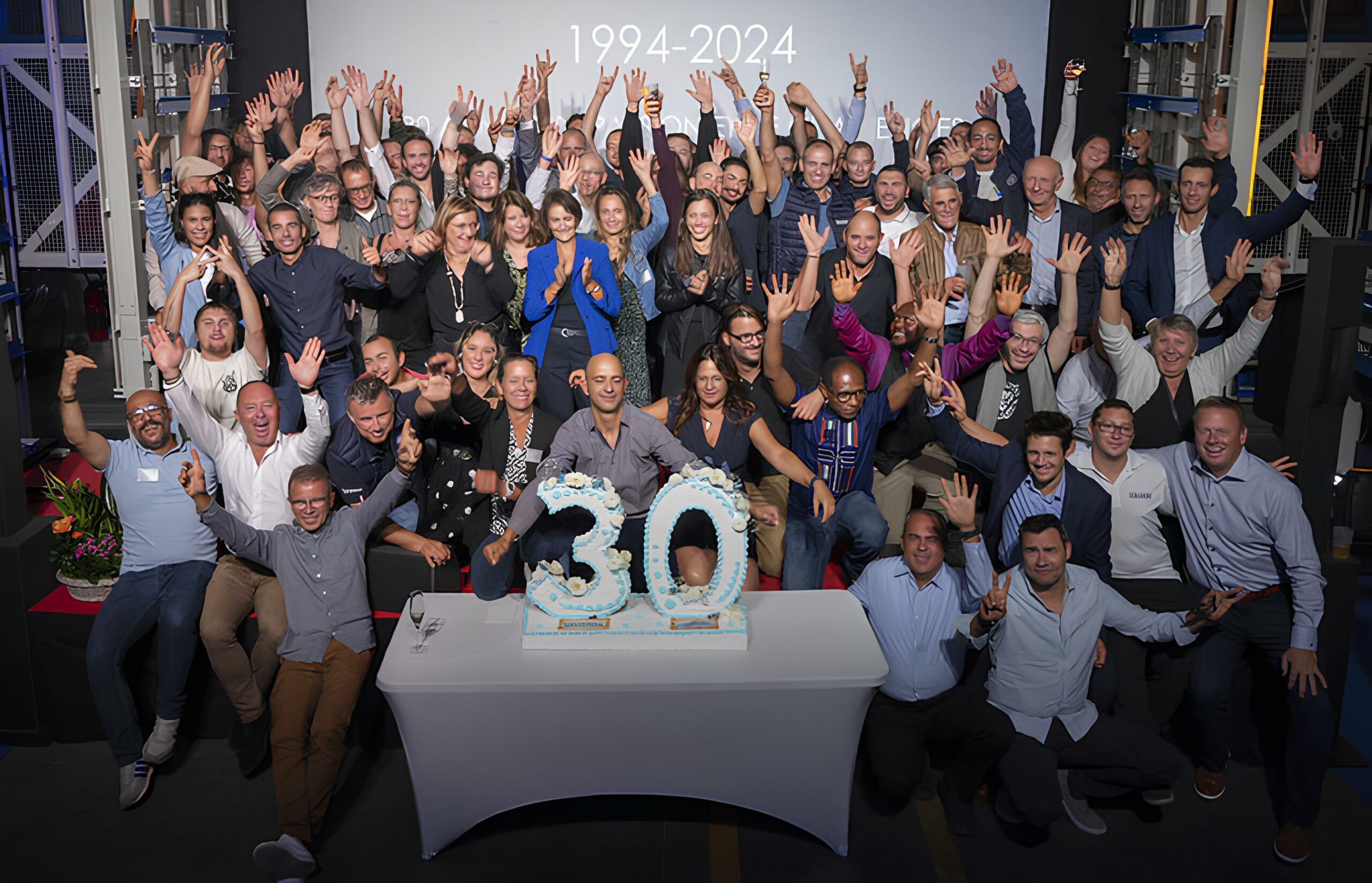 Anniversaire des 30 ans d’une entreprise internationale